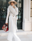 Cappotto fox ghiaccio