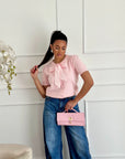 Shirt fiocco pink