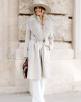 Cappotto fox ghiaccio
