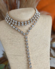 Choker gioiello oro cristal