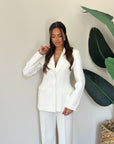 Tailleur secret white