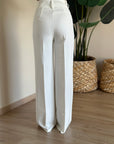 Pantalone sophia bianco