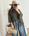 Maxi shirt verde