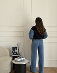 Tuta e denim black