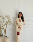 Abito Glam crema