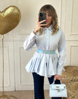 camicia balze