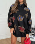 Maxi felpa Queen