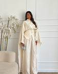 Coordinato mantella panna