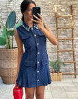 Abitino in denim luxury