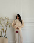 camicia tresy crema