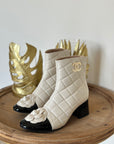 Stivaletto camelia panna