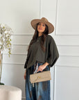 Maxi shirt verde