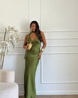 abito sophia verde