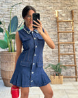 Abitino in denim luxury
