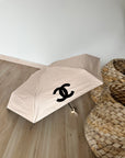 ombrello da borsa beige