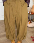 Pantalone balloon verde