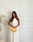 Abito white in pizzo