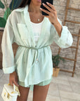 Set Amanda top e camicia