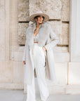 Cappotto fox ghiaccio