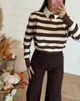 maglia j marrone