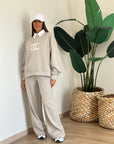 Tuta pearl beige