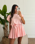 Abitino bambolina rosa