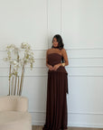 Abito imperial marrone
