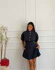 coordinato in denim