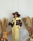 maglia a righe gialla