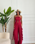 coordinato havana rosso