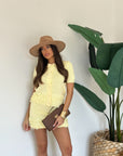 Coordinato fru fru giallo