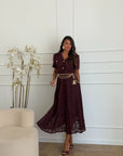 Abito ginevra bordeaux