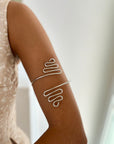 Bracciale torsion