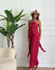 coordinato havana rosso