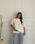 Maxi shirt bianca