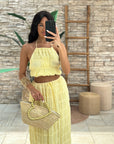 Coordinato Maison giallo