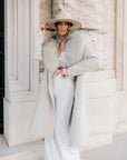 Cappotto fox ghiaccio
