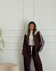 Coordinato Jessica bordeaux