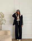 Coordinato Jessica blu