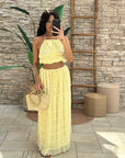 Coordinato Maison giallo