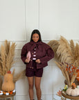 giacca faby bordeaux