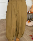 Pantalone balloon verde