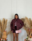 giacca faby bordeaux