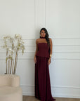 Abito imperial bordeaux
