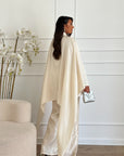 Coordinato mantella panna
