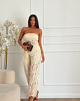 Coordinato pizzo Begie