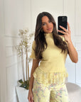 T-shirt corinne gialla