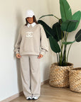 Tuta pearl beige