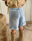 Bermuda in denim