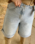 Bermuda in denim